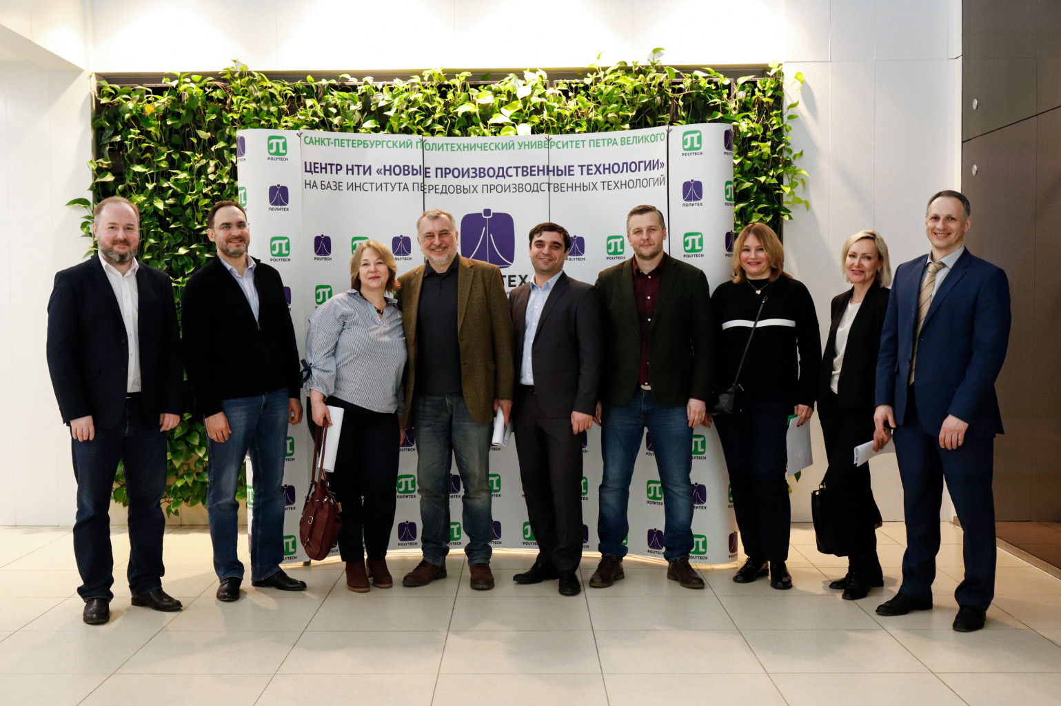 Делегация международной компании AGC Glass Europe с рабочим визитом посетила Центр НТИ СПбПУ